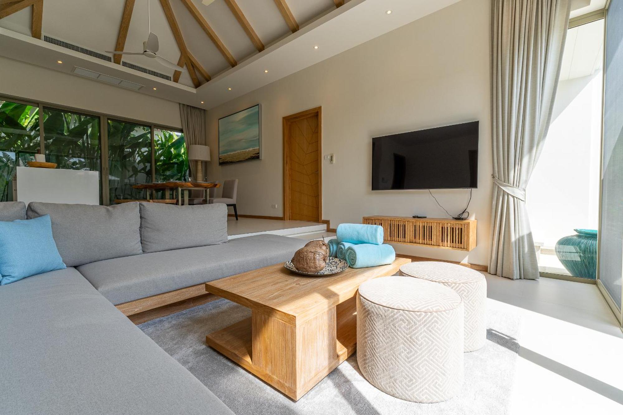 Trichada Breeze 3Br Stylish Villa, 15 Min To Layan Beach Thalang Esterno foto